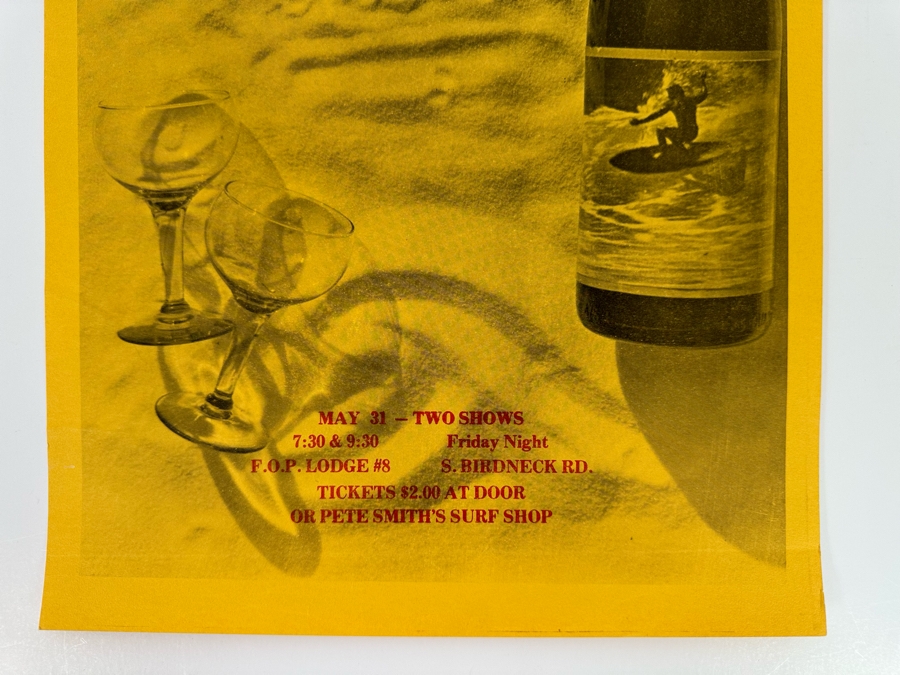 Vintage Surf Movie Poster Salt Water Wine 11 X 17 [Photo 5]