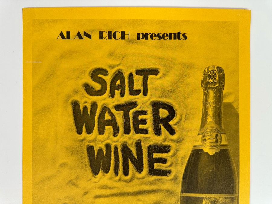 Vintage Surf Movie Poster Salt Water Wine 11 X 17 [Photo 4]