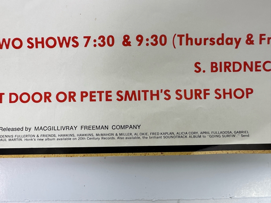 Vintage Surf Movie Poster Going Surfin' By Bud Browne 12 X 19.5 [Photo 10]