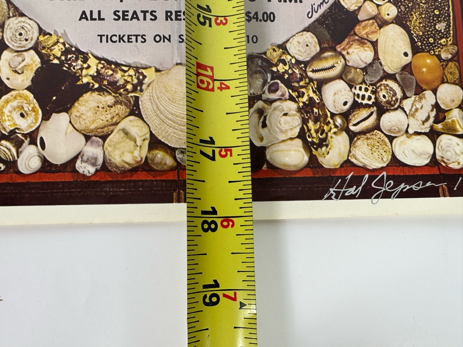 Autographed Vintage Surf Movie Poster A Sea Foe Yourself Signed By Hal Jepsen 12 X 18 [Photo 11]