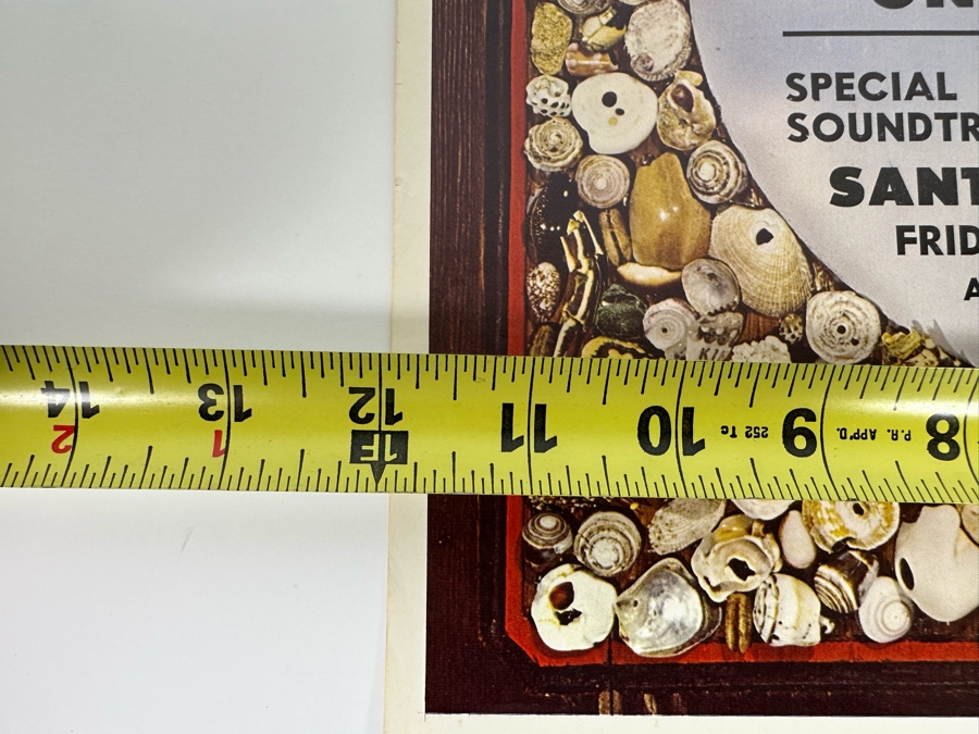 Autographed Vintage Surf Movie Poster A Sea Foe Yourself Signed By Hal Jepsen 12 X 18 [Photo 10]