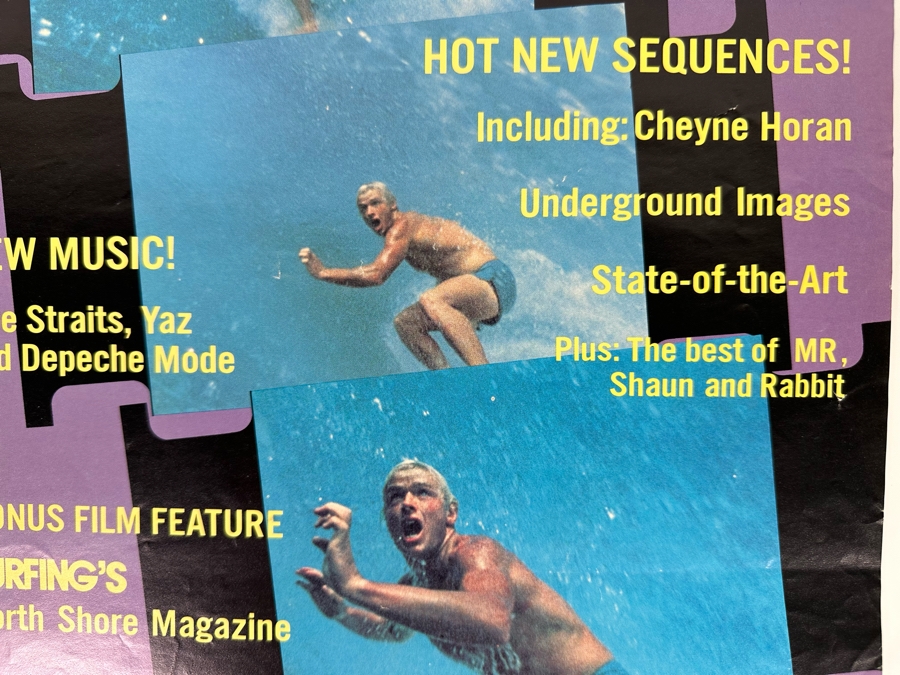 Vintage Surf Movie Poster Free Ride 11 X 17 [Photo 4]