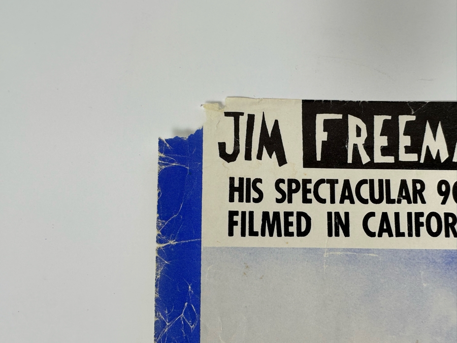 Vintage Surf Movie Poster Let There Be Surf By Jim Freeman At The Coronado High School Auditorium 1965 14 X 11.5 [Photo 9]