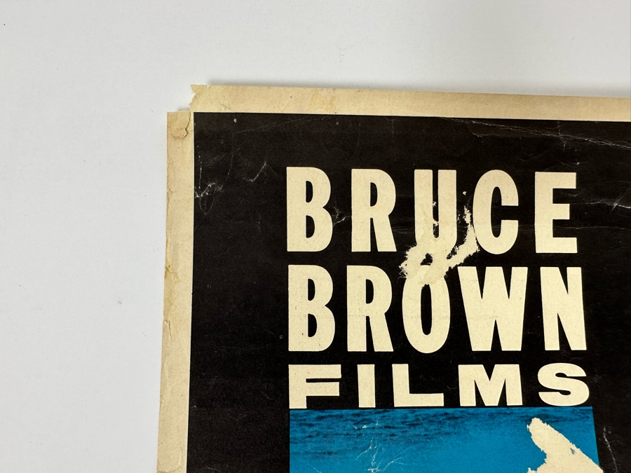 Vintage Surf Movie Poster Water Logged By Bruce Brown Films At The Coronado High School Auditorium 11 X 14 [Photo 10]