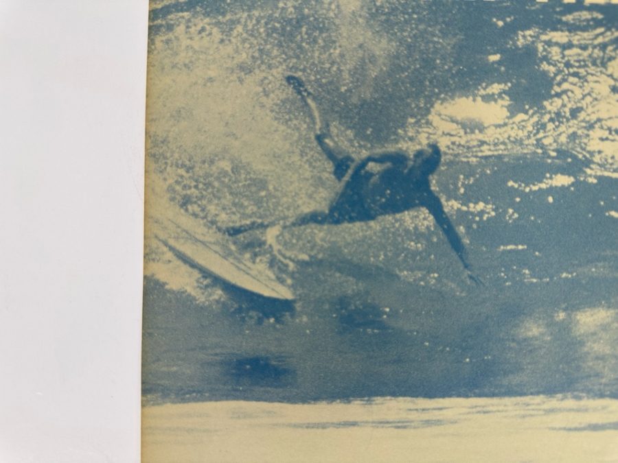 Vintage Surf Movie Poster Slippery When Wet By Bruce Brown At Anaheim High School Auditorium 9.5 X 12.5 [Photo 5]