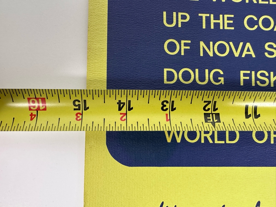 Vintage Surf Movie Poster The World Of Eastern Surfing By Fiske Films 15 X 26 [Photo 7]