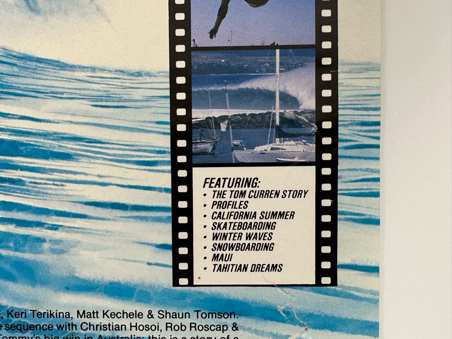 Vintage Surf Movie Poster Surfer Magazine Presents Amazing Surf Stories By Scott Dittrich 11 X 18 [Photo 8]