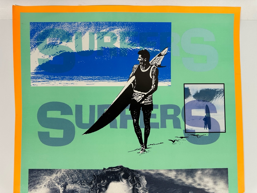 Vintage Surf Movie Poster Surfers The Movie 15 X 26 [Photo 3]