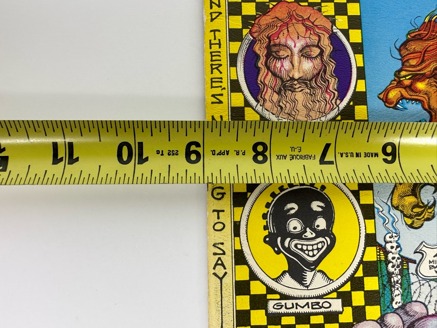 Rick Griffin Graphic Comic Book Man From Utopia Special Blackjack Issue 1972 9 X 12 [Photo 18]