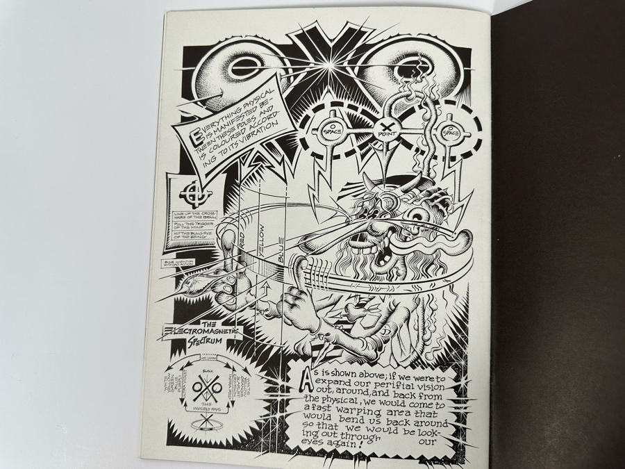 Rick Griffin Graphic Comic Book Man From Utopia Special Blackjack Issue 1972 9 X 12 [Photo 16]