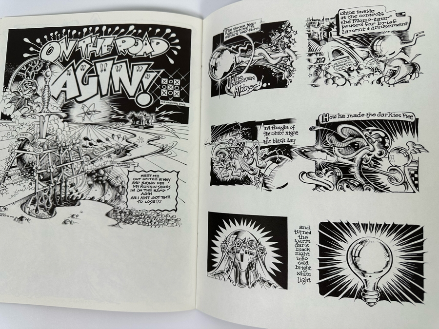 Rick Griffin Graphic Comic Book Man From Utopia Special Blackjack Issue 1972 9 X 12 [Photo 14]