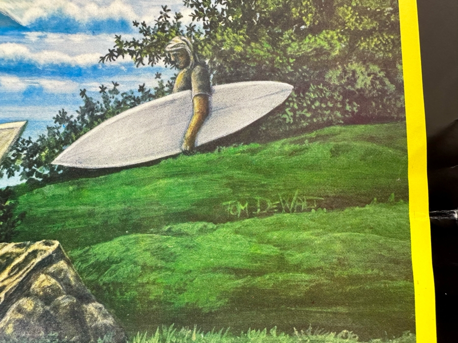 Vintage Surf Movie Poster A Matter Of Style By Steve Soderberg 11 X 18 [Photo 6]