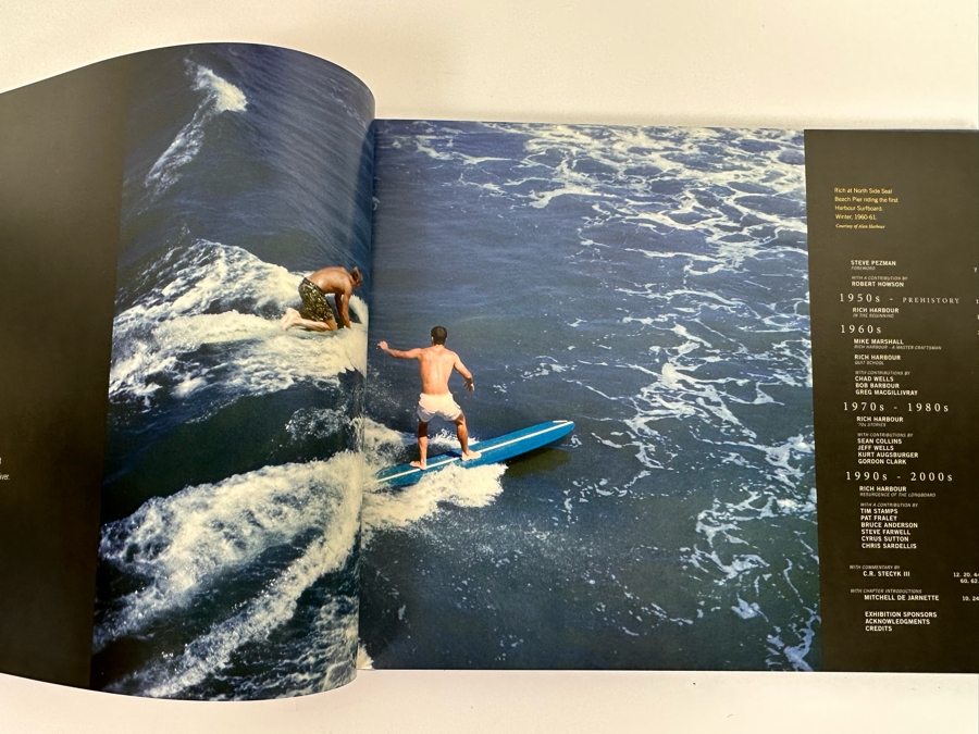 Autographed Harbour Chronicles A Life In Surfboard Culture Hardcover Book Signed By Rich Harbour And C.R. Stecyk III [Photo 8]
