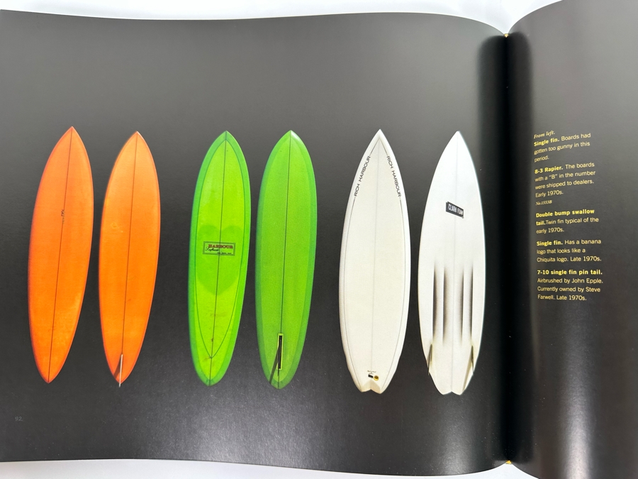 Autographed Harbour Chronicles A Life In Surfboard Culture Hardcover Book Signed By Rich Harbour And C.R. Stecyk III [Photo 10]