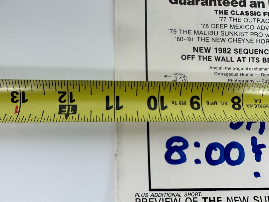 Vintage Surf Movie Poster The New A Matter Of Style 1980's By Steve Soderberg 11 X 17 [Photo 9]