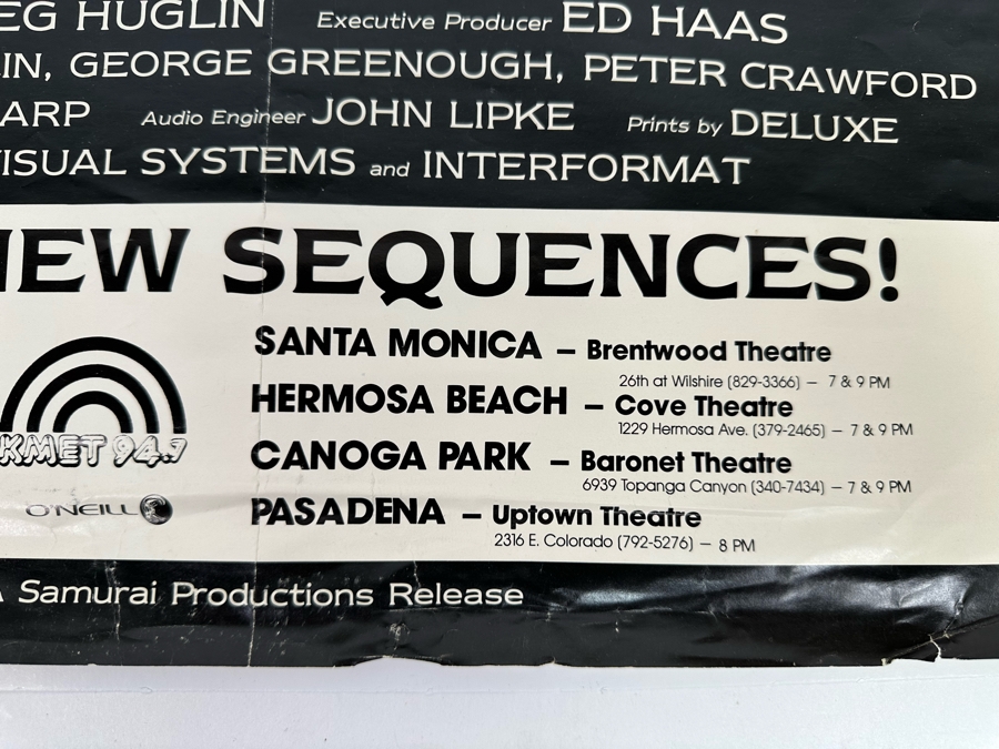 Vintage Surf Movie Poster Fantasea 18 X 28.5 [Photo 8]