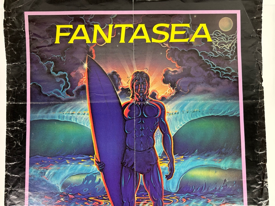 Vintage Surf Movie Poster Fantasea 18 X 28.5 [Photo 3]
