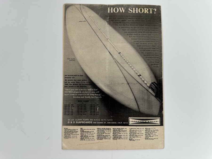 Rare Vintage 1967 Surf Movie Program Promoting The Surf Movie The Hot Generation From Australia By Paul Witzig 6.5 X 9.5 [Photo 11]