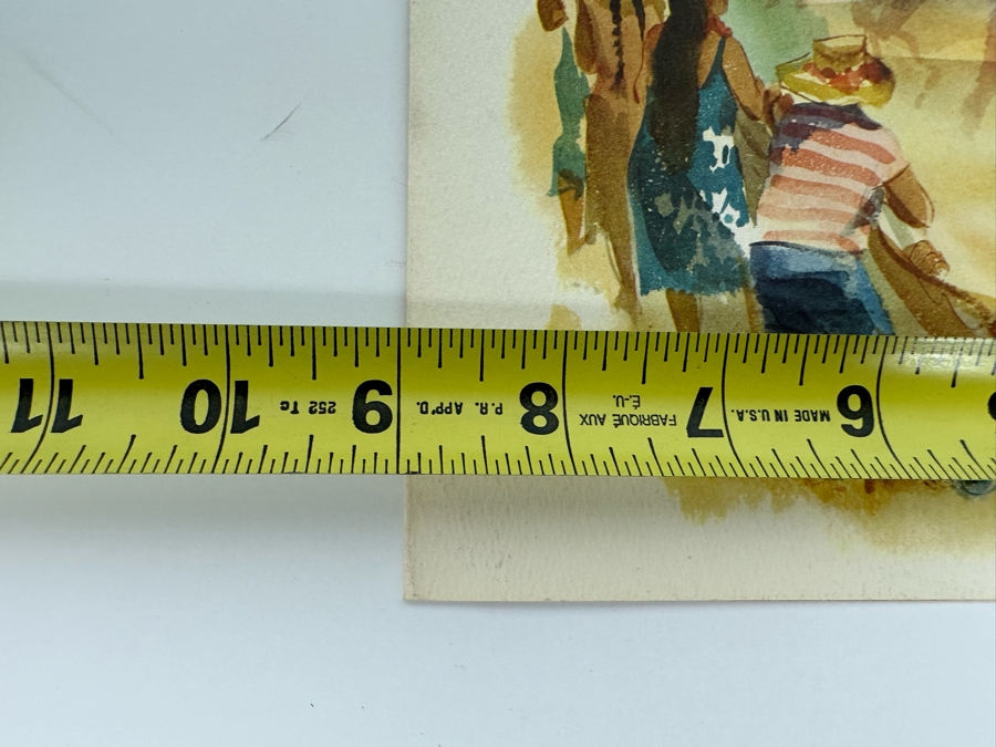 Vintage 1965 Hawaiian Matson Lines Menu Dinner Aboard S.S. Mariposa 9 X 12 [Photo 8]