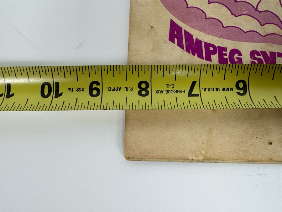 Vintage Laurel Pop Festival Music Concert Program Featuring Led Zeppelin, James Brown, Savory Brown, Sly And The Family Stone, The Mothers Of Invention, Johnny Winters 8.5 X 11 [Photo 14]