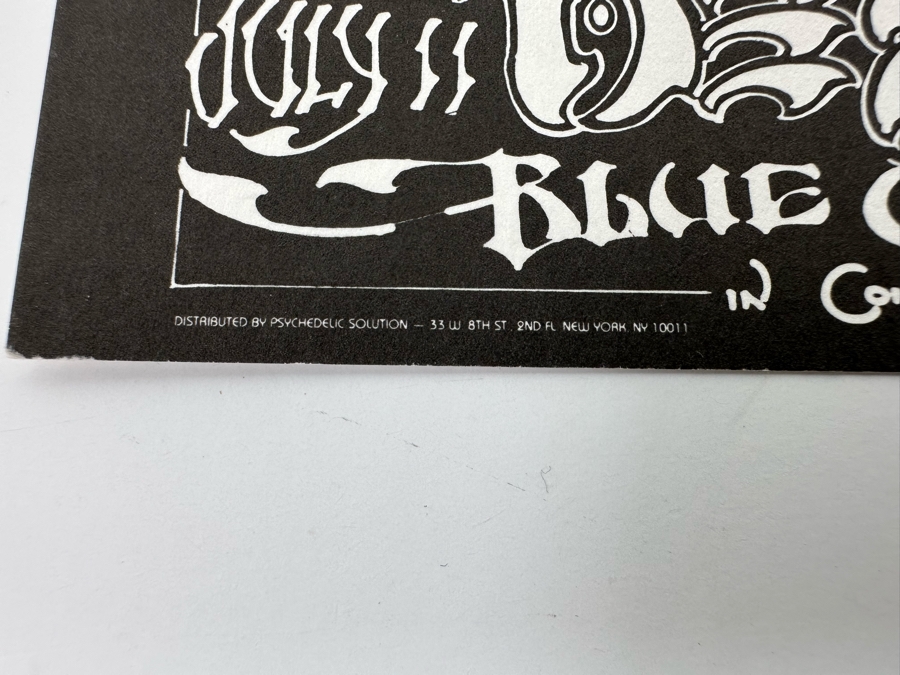 Rick Griffin Handbill For Grateful Dead Blue Creek Concert Shrine Auditorium 5 X 7 [Photo 8]