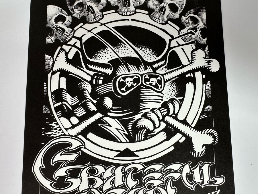 Rick Griffin Handbill For Grateful Dead Blue Creek Concert Shrine Auditorium 5 X 7 [Photo 5]