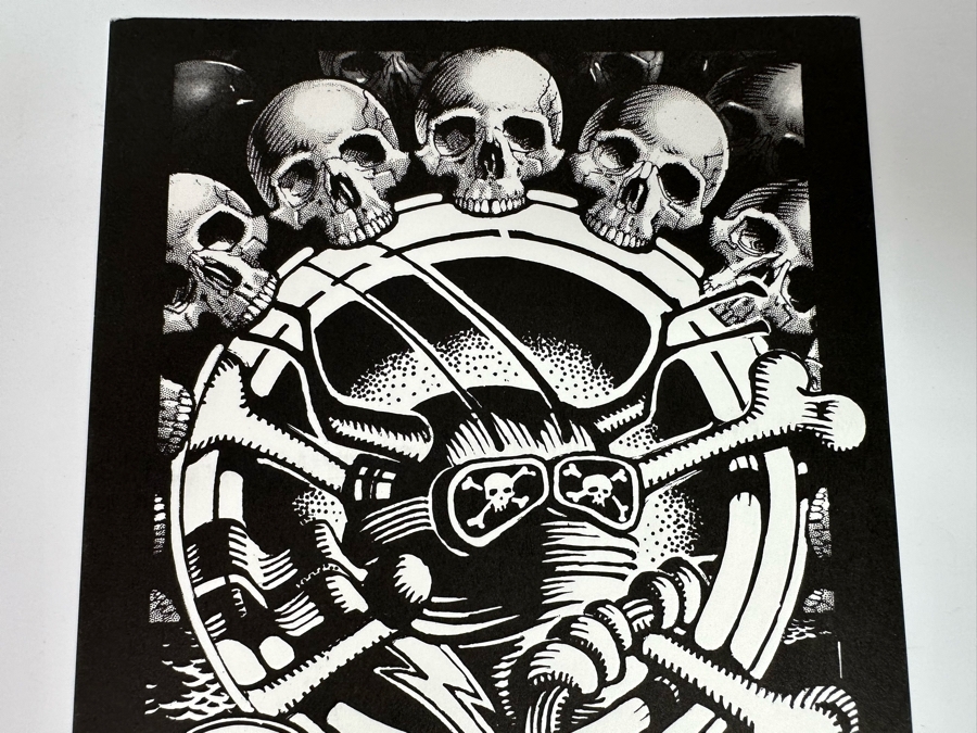 Rick Griffin Handbill For Grateful Dead Blue Creek Concert Shrine Auditorium 5 X 7 [Photo 4]