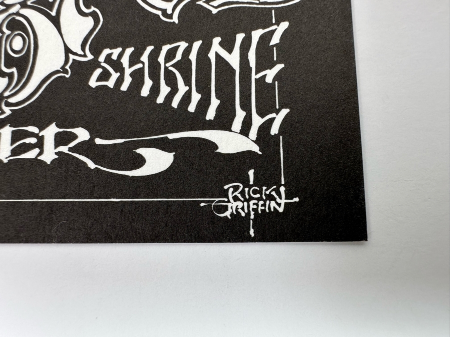 Rick Griffin Handbill For Grateful Dead Blue Creek Concert Shrine Auditorium 5 X 7 [Photo 7]