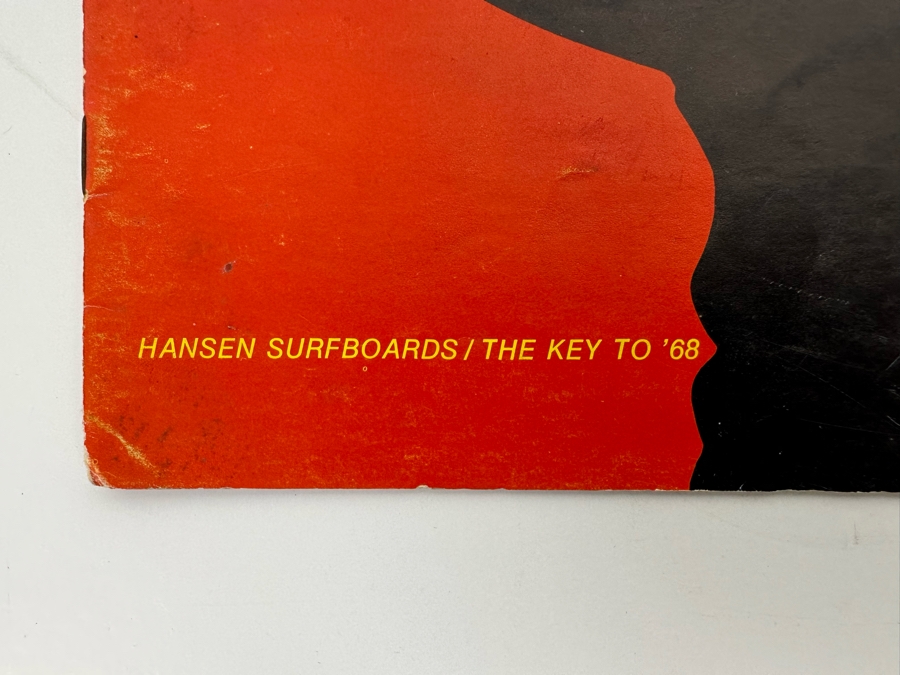 Rare Vintage 1968 Hansen Surfboards Encinitas CA Surfboard Product Catalog 8.5 X 11 [Photo 4]