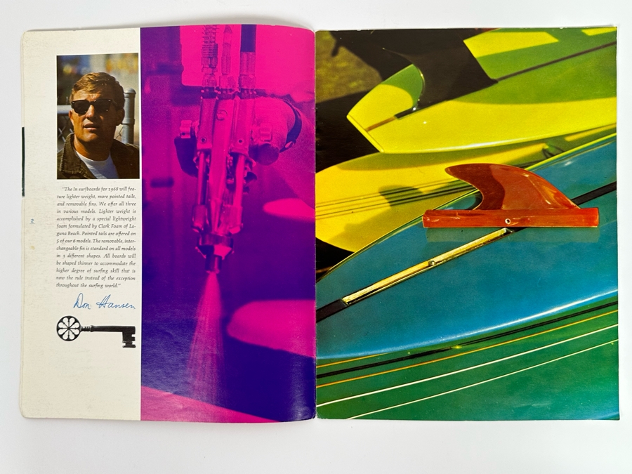 Rare Vintage 1968 Hansen Surfboards Encinitas CA Surfboard Product Catalog 8.5 X 11 [Photo 8]