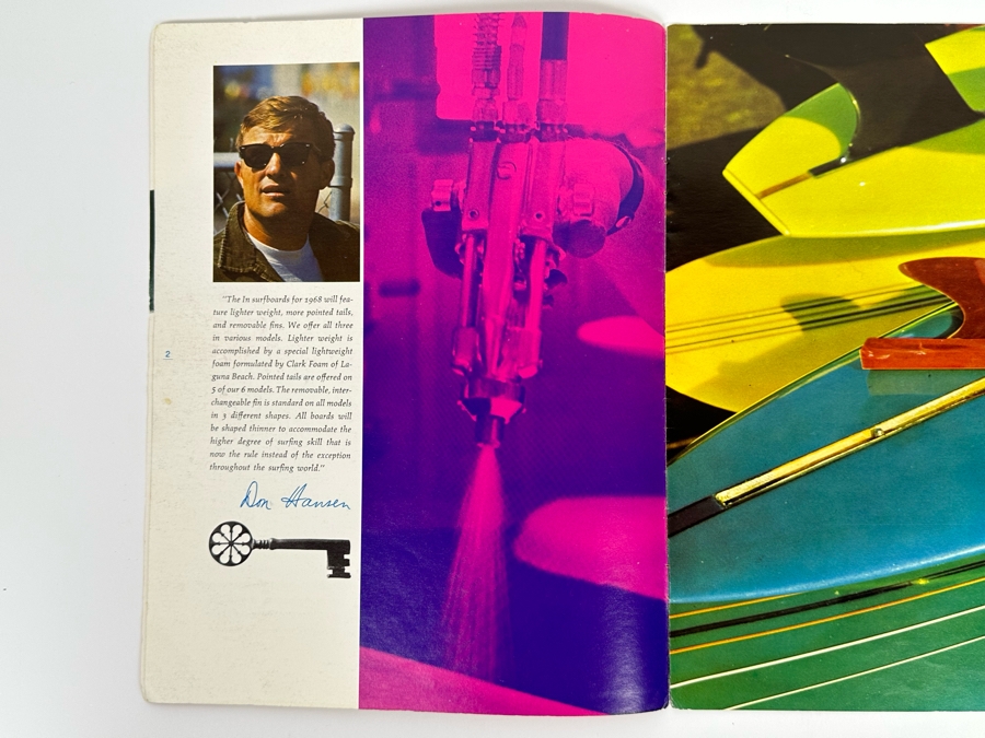 Rare Vintage 1968 Hansen Surfboards Encinitas CA Surfboard Product Catalog 8.5 X 11 [Photo 9]