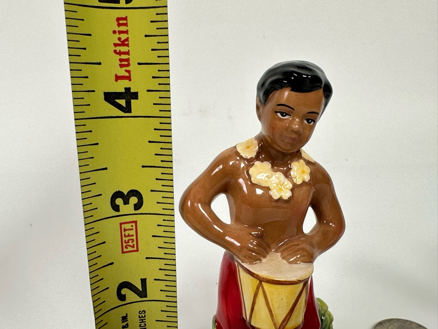 Contemporary Hawaiian Salt & Pepper Shakers 4.5H [Photo 6]