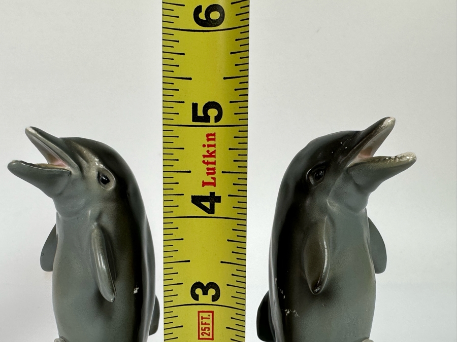 Vintage Dolphin Salt & Pepper Shakers 5H [Photo 14]