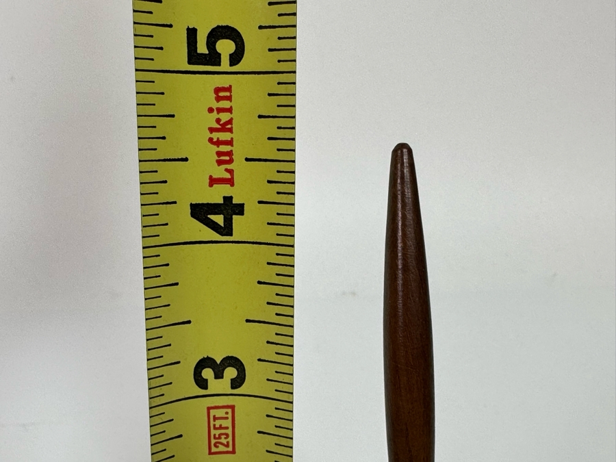 Vintage Wooden Maraca Havana Cuba Salt & Pepper Shakers 4.5H [Photo 8]