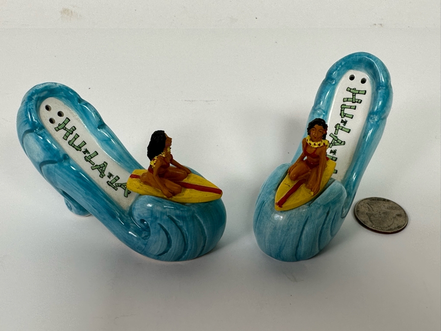 Pelzman Design Hu La La Hawaiian Surfer Girl Salt & Pepper Shakers [Photo 7]