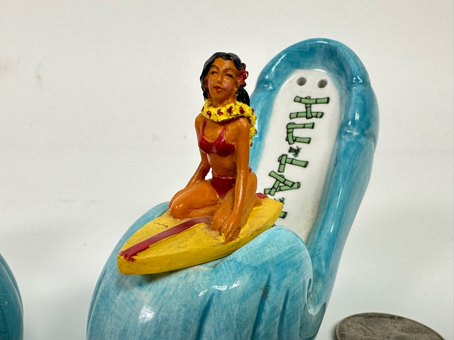 Pelzman Design Hu La La Hawaiian Surfer Girl Salt & Pepper Shakers [Photo 6]
