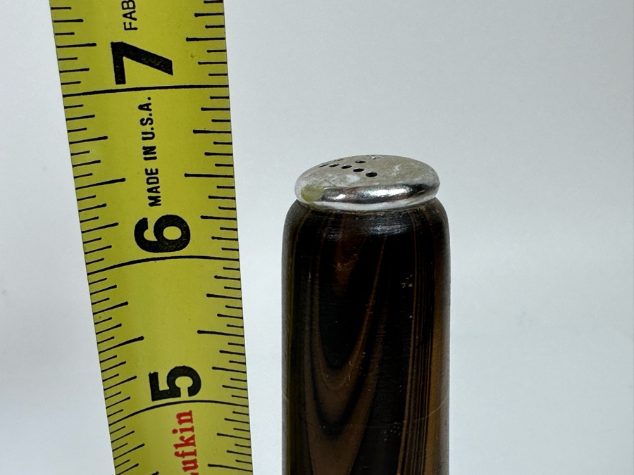 Vintage Wooden Florida Flamingo Salt & Pepper Shakers 6.5H [Photo 9]