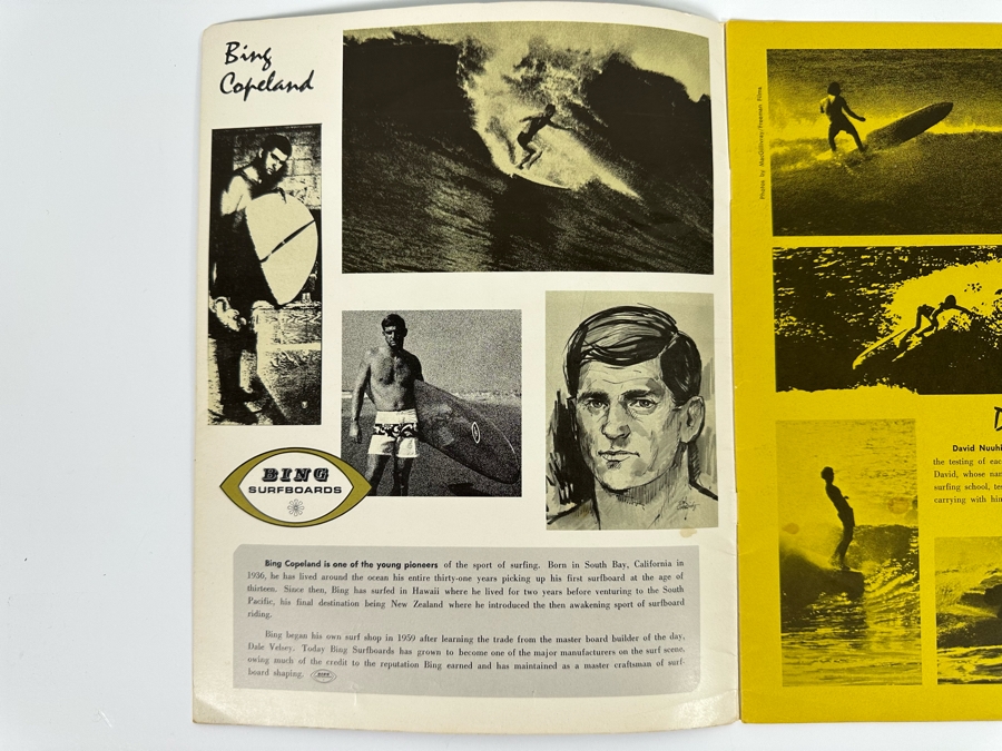 Rare Vintage 1968 Bing Surfboards Product Catalog 8.5 X 11 [Photo 4]