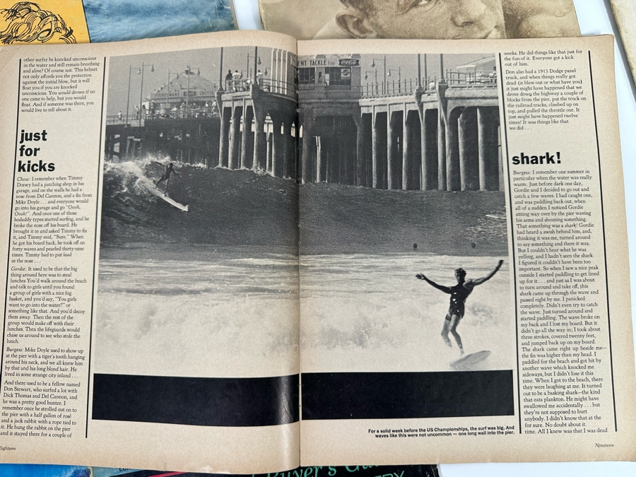 Six Vintage Surf Guide Magazines From July 1963 - December 1964 [Photo 27]