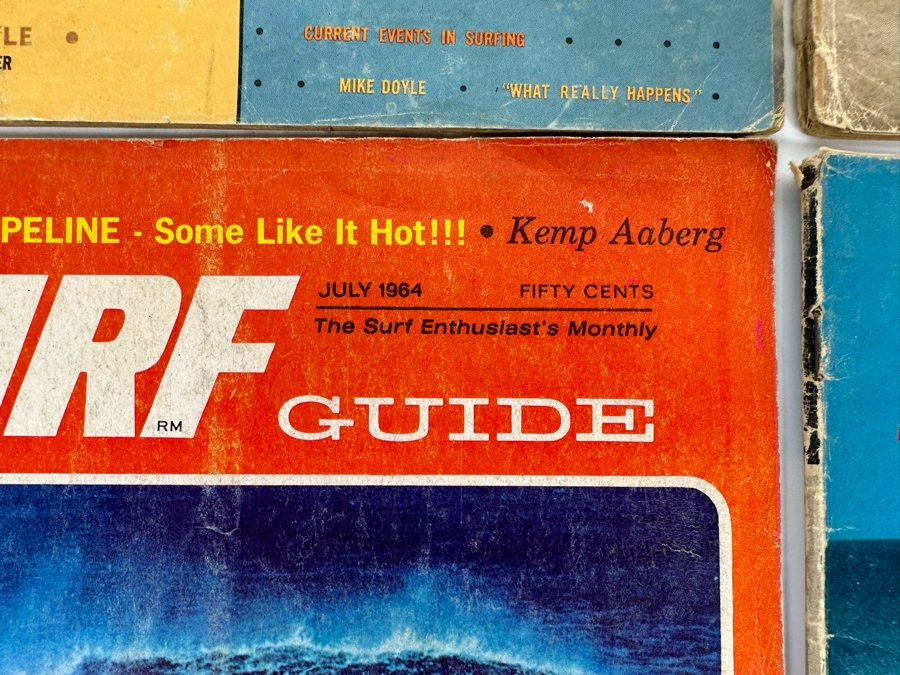 Six Vintage Surf Guide Magazines From July 1963 - December 1964 [Photo 11]
