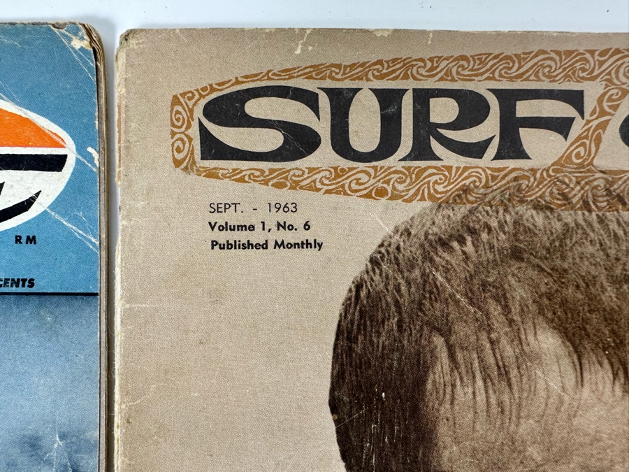 Six Vintage Surf Guide Magazines From July 1963 - December 1964 [Photo 7]