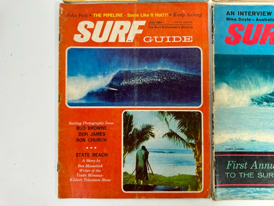 Six Vintage Surf Guide Magazines From July 1963 - December 1964 [Photo 10]