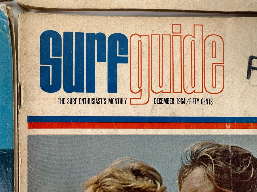 Six Vintage Surf Guide Magazines From July 1963 - December 1964 [Photo 16]