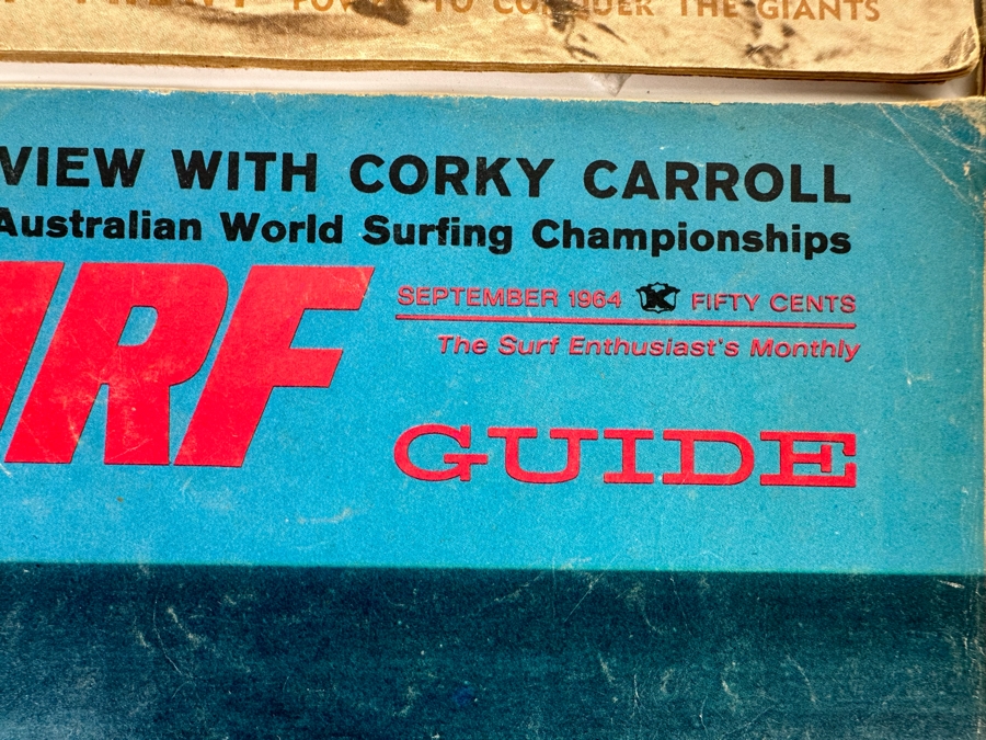 Six Vintage Surf Guide Magazines From July 1963 - December 1964 [Photo 14]