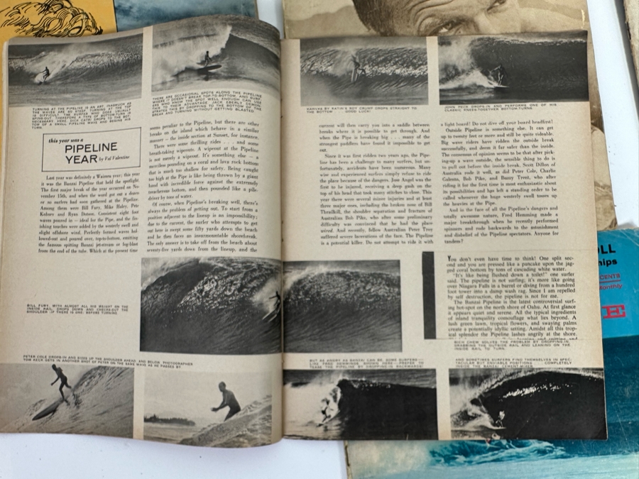 Six Vintage Surf Guide Magazines From July 1963 - December 1964 [Photo 24]