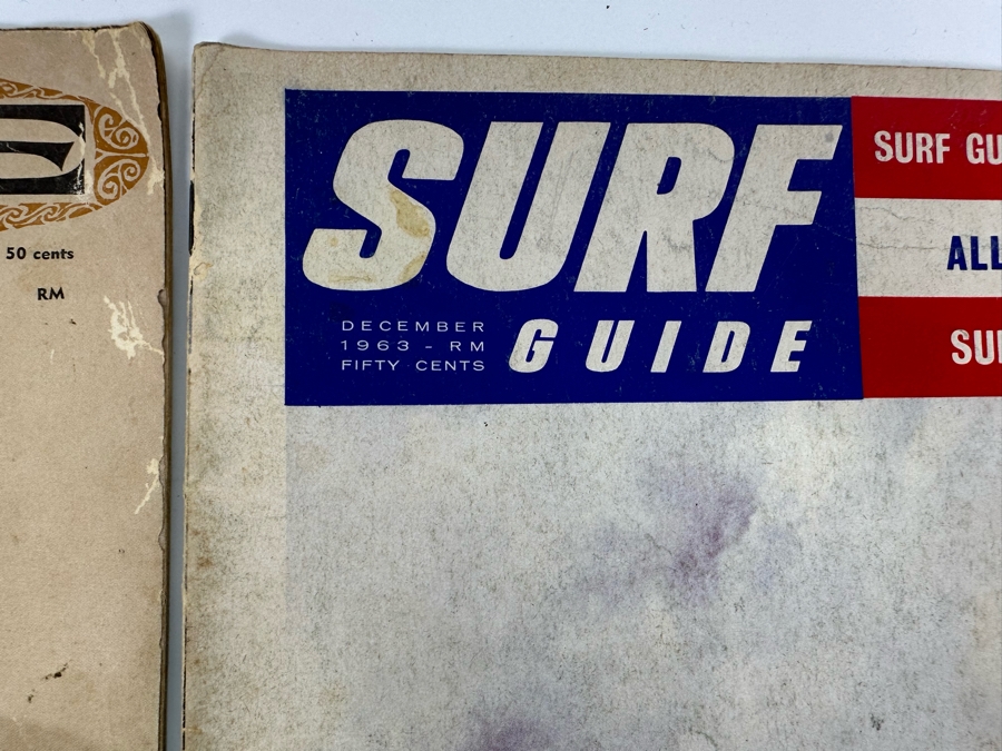 Six Vintage Surf Guide Magazines From July 1963 - December 1964 [Photo 9]