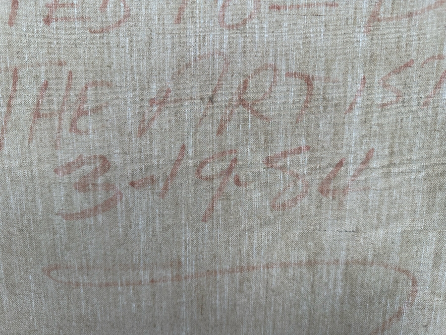 Chaunce M. Holt (C. M. Holt) Original Ocean Waves Swell Painting On Canvas 36 X  24 Framed 44 X 32 [Photo 18]