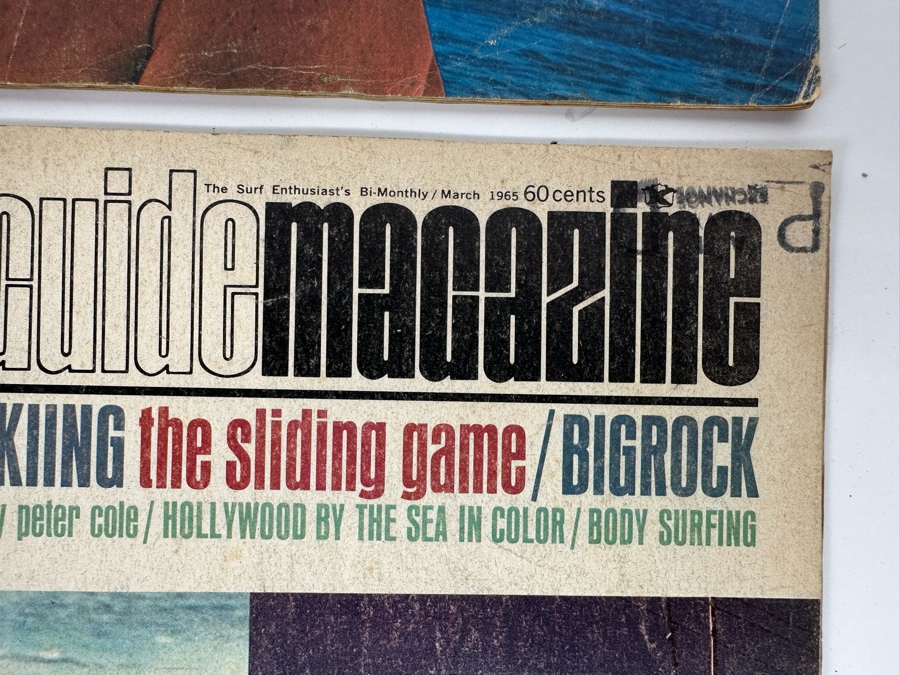 Four Vintage Surf Guide Magazines From February 1964 - March 1965 [Photo 11]