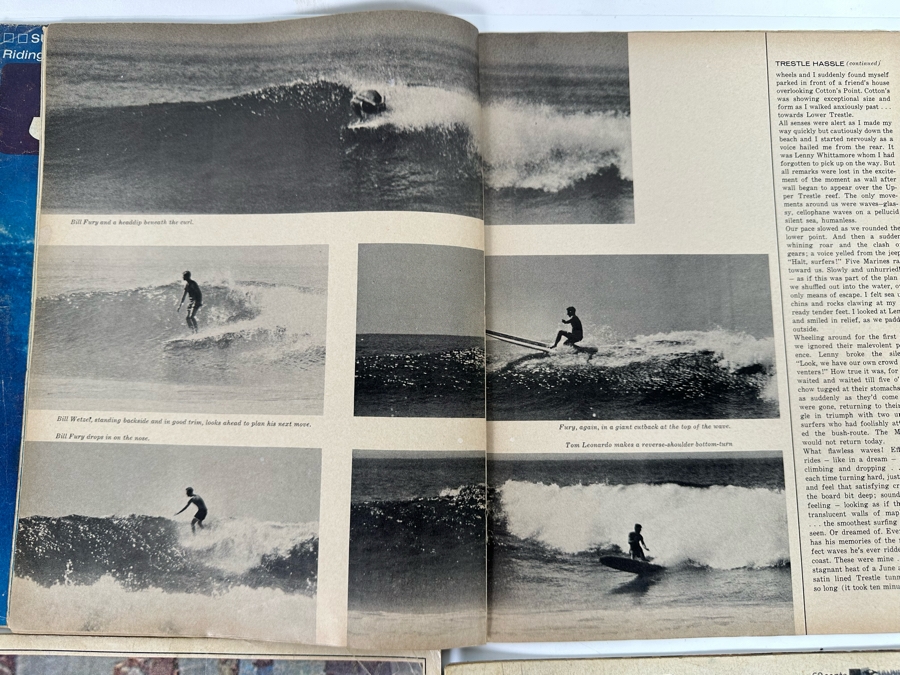 Four Vintage Surf Guide Magazines From February 1964 - March 1965 [Photo 13]
