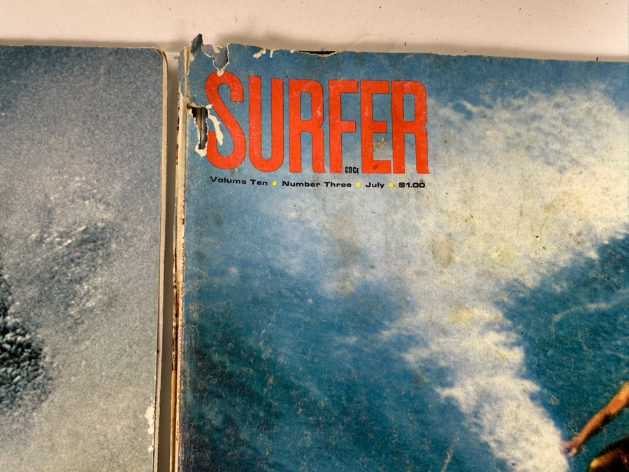 Eight Vintage Surfer Magazines From April-May Volume 4 - Volume 13 No. 3 [Photo 11]